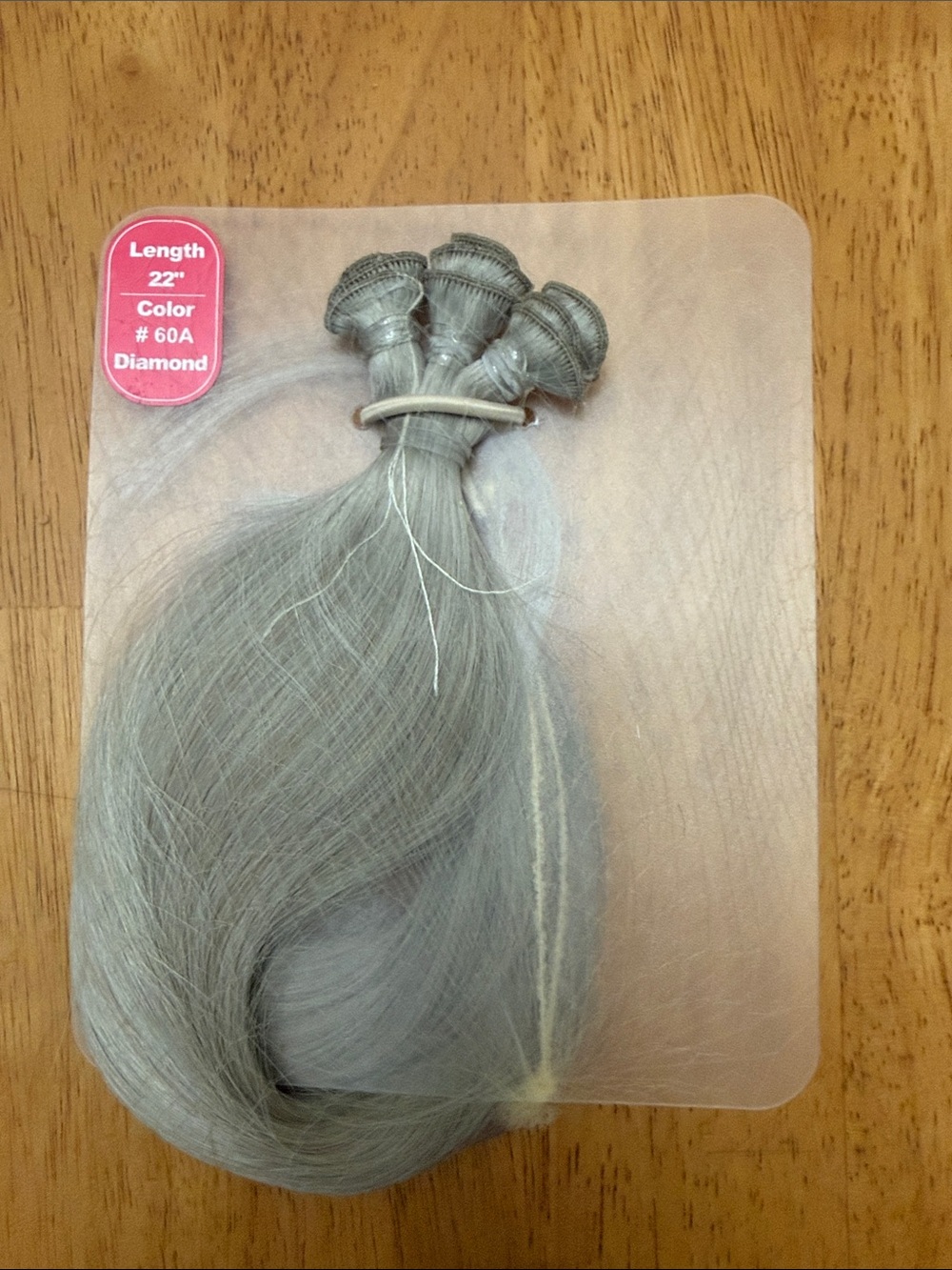 Diamond 22" Women's Hair Extensions in Cool Gray
